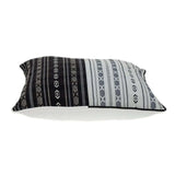 Black And White Abstract Accent Pillow - Homeroots - Flyclothing LLC