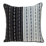 Black And White Abstract Accent Pillow - Homeroots - Flyclothing LLC