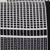 Black And White Abstract Stripes Throw Pillow - Homeroots - Flyclothing LLC