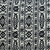 Black And White Geometric Fringe Throw Pillow - Homeroots - Flyclothing LLC