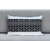 Black And White Patched Throw Pillow - Homeroots - Flyclothing LLC
