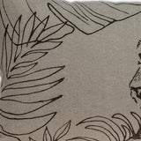 Jaguar Silhoutte Lumbar Throw Pillow - Homeroots - Flyclothing LLC