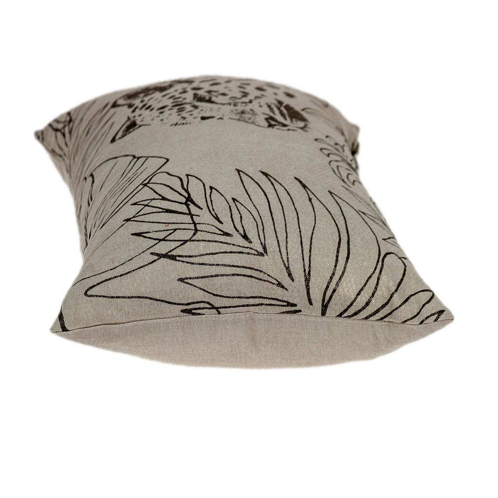 Jaguar Silhoutte Lumbar Throw Pillow - Homeroots - Flyclothing LLC