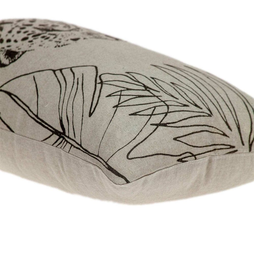 Jaguar Silhoutte Lumbar Throw Pillow - Homeroots - Flyclothing LLC