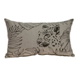 Jaguar Silhoutte Lumbar Throw Pillow - Homeroots - Flyclothing LLC