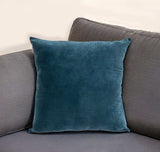 Aqua Teal Two Tone Throw Pillow - Homeroots - Flyclothing LLC
