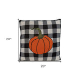 Buffalo Check Pumpkin Throw Pillow - Homeroots - Flyclothing LLC