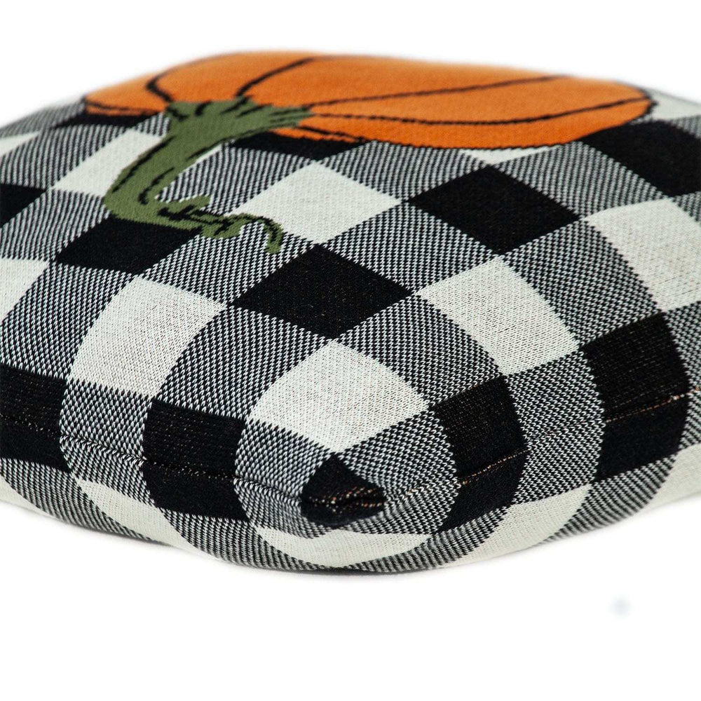 Buffalo Check Pumpkin Throw Pillow - Homeroots - Flyclothing LLC
