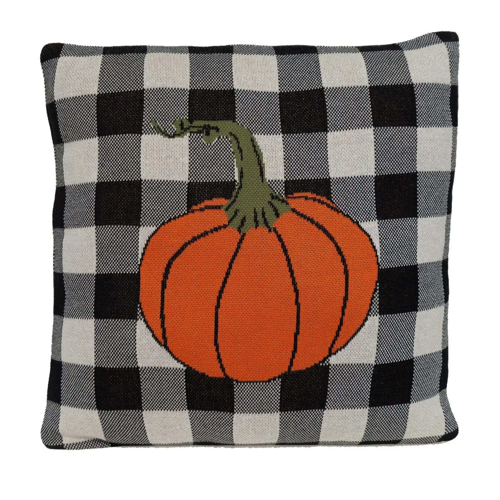 Buffalo Check Pumpkin Throw Pillow - Homeroots - Flyclothing LLC