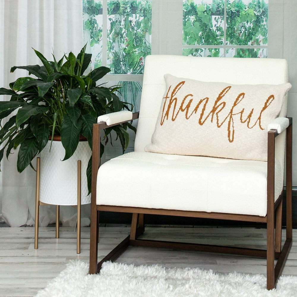 Thankful Decorative Pillow - Homeroots - Flyclothing LLC