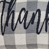 Thankful Buffalo Plaid Lumbar Throw Pillow - Homeroots - Flyclothing LLC