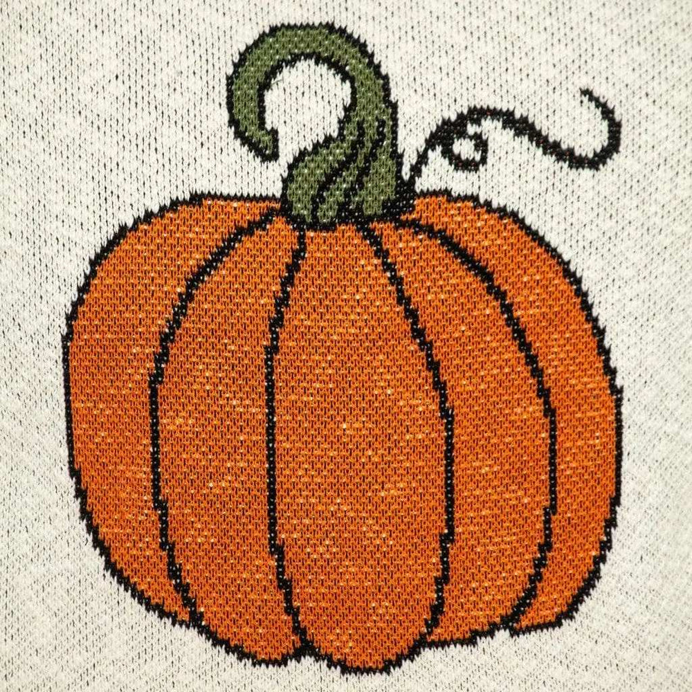 Pumpkin Silhouette Throw Pillow - Homeroots - Flyclothing LLC