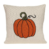 Pumpkin Silhouette Throw Pillow - Homeroots - Flyclothing LLC