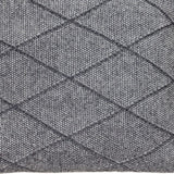 20" Gray Cotton Throw Pillow - Homeroots - Flyclothing LLC