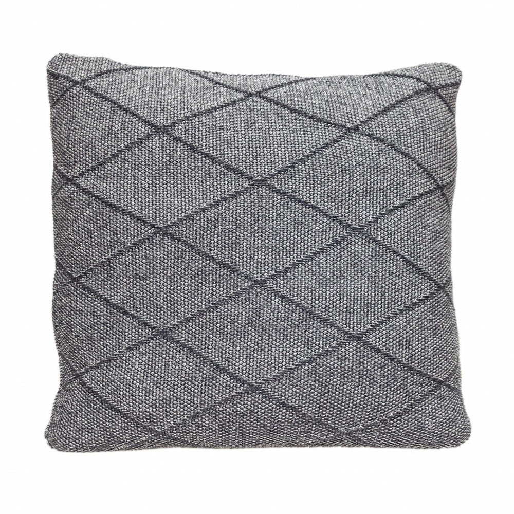 20" Gray Cotton Throw Pillow - Homeroots - Flyclothing LLC