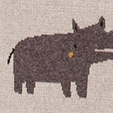 Zoo Animals Woven Knitted Baby Blanket - Homeroots - Flyclothing LLC