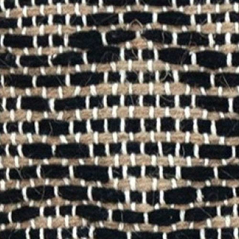 Black And Sand Woven Decorative Pillow - Homeroots - Flyclothing LLC