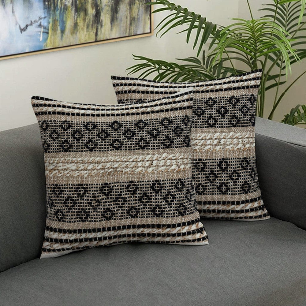18" Chocolate Cotton Blend Throw Pillow - Homeroots - Flyclothing LLC