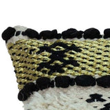 Shaggy Woven Throw Pillow - Homeroots - Flyclothing LLC