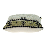 Shaggy Woven Throw Pillow - Homeroots - Flyclothing LLC