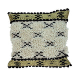 Shaggy Woven Throw Pillow - Homeroots - Flyclothing LLC