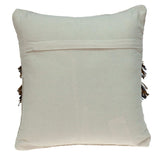 Creamy Beige Textured Throw Pillow - Homeroots - Flyclothing LLC