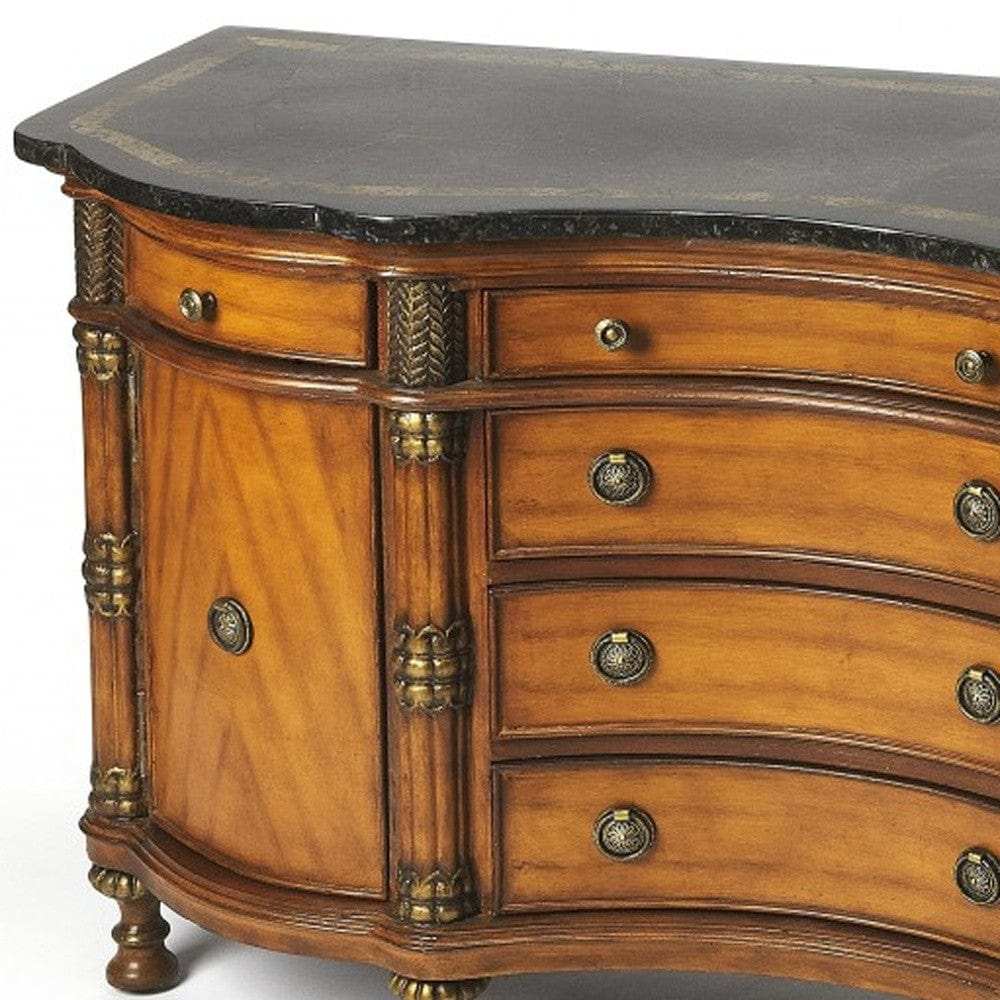 Traditional Style Wooden Credenza - Homeroots - Flyclothing LLC