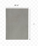 6" Round Grey Premier Rug Pad - Homeroots - Flyclothing LLC