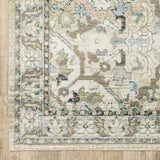 7' X 9' Beige And Ivory Medallion Area Rug - Homeroots - Flyclothing LLC