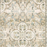 7' X 9' Beige And Ivory Medallion Area Rug - Homeroots - Flyclothing LLC