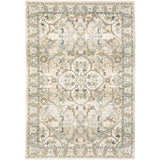 8' X 10' Beige And Ivory Medallion Area Rug - Homeroots - Flyclothing LLC