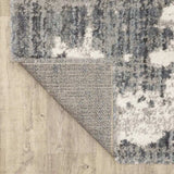 5' X 8' Grey And Ivory Grey Matter Area Rug - Homeroots - Flyclothing LLC
