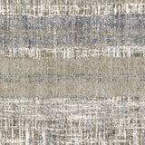 5' X 8' Grey And Ivory Abstract Lines Area Rug - Homeroots - Flyclothing LLC