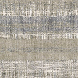 8' X 10' Grey And Ivory Abstract Lines Area Rug - Homeroots - Flyclothing LLC