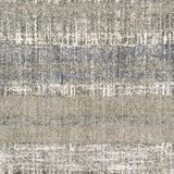 9' X 12' Grey And Ivory Abstract Lines Area Rug - Homeroots - Flyclothing LLC