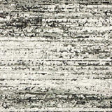 2' X 8' Ash And Slate Abstract Runner Rug - Homeroots - Flyclothing LLC