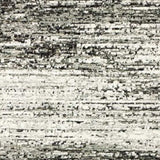 12' Ash And Slate Abstract Runner Rug - Homeroots - Flyclothing LLC