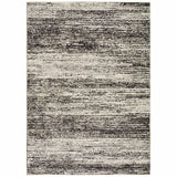 6' X 9' Ash And Slate Abstract Area Rug - Homeroots - Flyclothing LLC