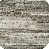 7' Round Ash And Slate Abstract Area Rug - Homeroots - Flyclothing LLC
