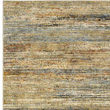 10' X 14' Gold And Green Abstract Area Rug - Homeroots - Flyclothing LLC