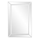 36" x 24" Mirrored Frame Hanging Accent Mirror - Homeroots - Flyclothing LLC