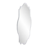 32" Clear Scalloped Edges Unframed Accent Mirror - Homeroots - Flyclothing LLC