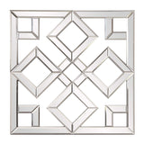 Interlocking Mirrored Squares With Lattice Design - Homeroots - Flyclothing LLC