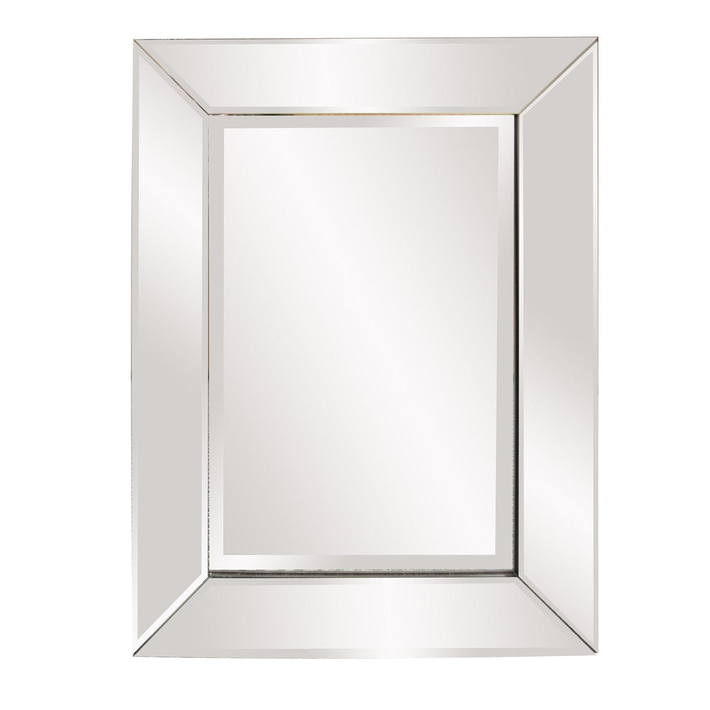 24" Clear Beveled Edge Frame Accent Mirror - Homeroots - Flyclothing LLC