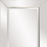 24" Clear Beveled Edge Frame Accent Mirror - Homeroots - Flyclothing LLC