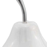 White Medium Pear Shaped Aluminum Accent Home Decor - Homeroots - Flyclothing LLC