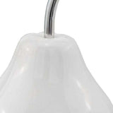 White Jumbo Pear Shaped Aluminum Accent Home Decor - Homeroots - Flyclothing LLC