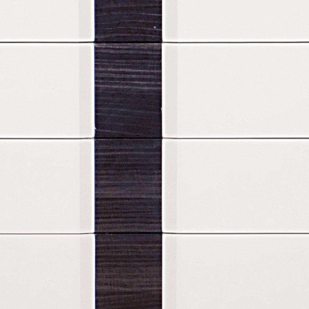 White And Grey Chest With 5 Drawer - Homeroots - Flyclothing LLC