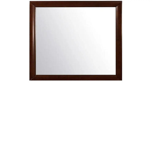 35" Merlot Framed Accent Mirror - Homeroots