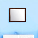 35" Merlot Framed Accent Mirror - Homeroots - Flyclothing LLC